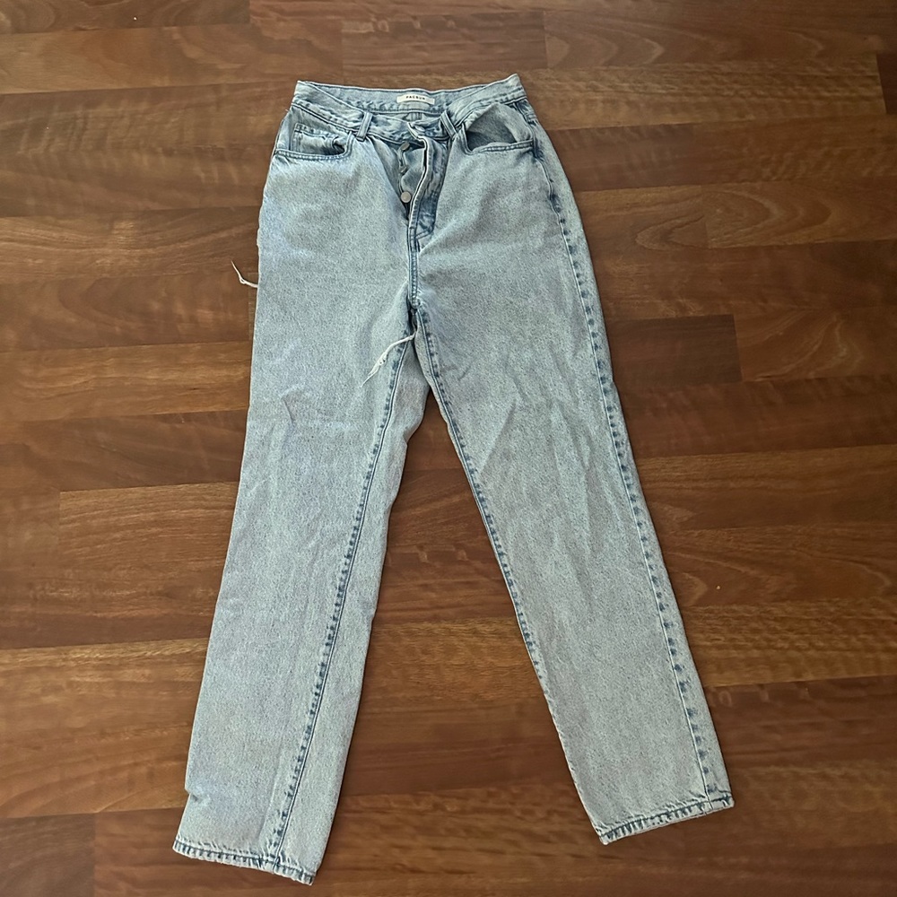 PacSun Light Wash Jeans with Booty Slit